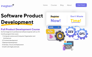 Product Development: Full Software Engineering Program