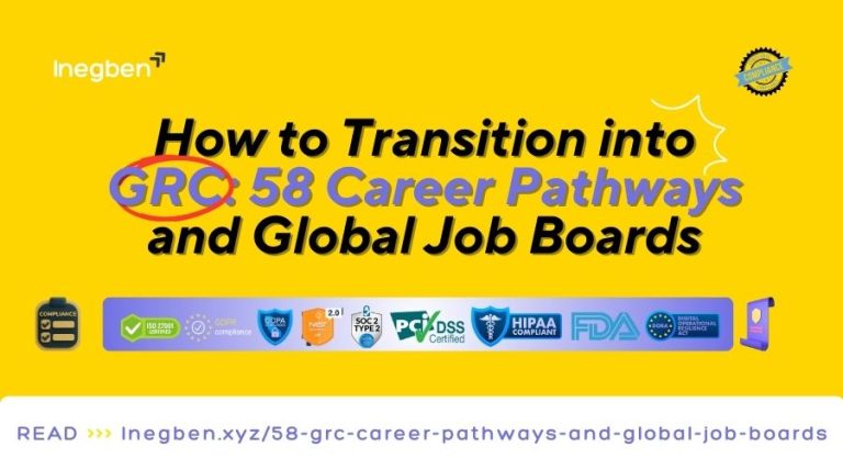 How to Transition into GRC 58 Career Pathways and Global Job Boards